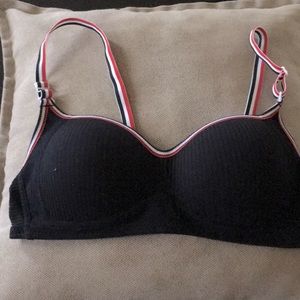 Black bra
